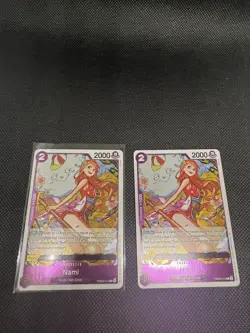 Nami PRB02-012 R One Piece Foil Card The Best Vol. 2 English X 2 - Image 1