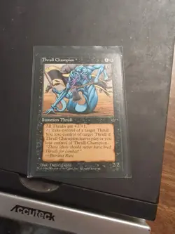 Thrull Champion Card 1994 Fallen Empires Magic the Gathering Un Played Fresh - Image 1