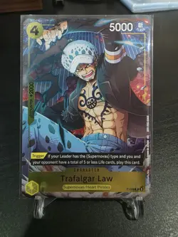 One Piece Card Game Trafalgar Law P-088 English Event Pack Vol. 7 Full Art Foil - Image 1