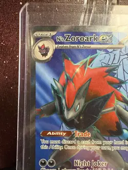 Pokemon TCG N's Zoroark EX Holo Ultra Rare Card 175/159 Sv09: Journey Together - Image 3