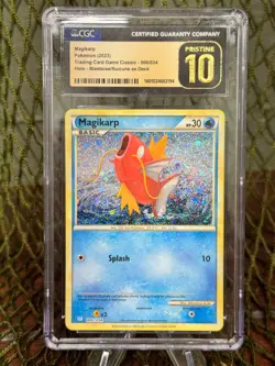 *CGC 10 Pristine* Magikarp Holo 006/034 Trading Card Game Classic CLB ~ AMAZING - Image 1