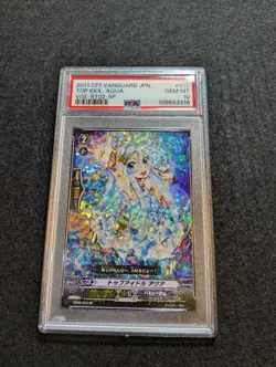 Vanguard PSA10 Top Idol Aqua SP Rare Collector Card Limited Edition - Image 1
