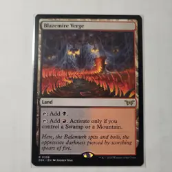 Blazemire Verge 0256 Mtg Magic The Gathering Regular Rare DSK NM - Image 1