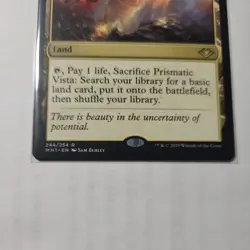 Prismatic Vista LP Modern Horizons 244/254 Magic: the Gathering MTG Regular - Image 3