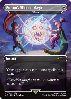 NM MTG FOIL VIVI'S THUNDER MAGIC LIGHTNING BOLT SECRET LAIR FINAL FANTASY - Image 1