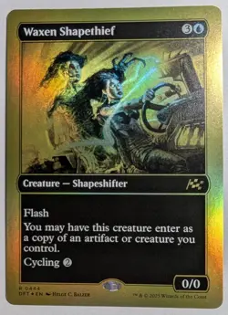 Waxen Shapethief First-Place Foil x1 Aetherdrift Magic the Gathering MTG LP/NM - Image 1