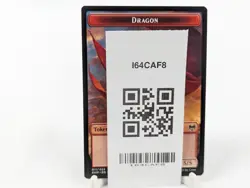 MTG Dragon Token (011/025) Kaldheim Full Art Card NM/M SKU I64CAF8 - Image 3