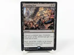 Crippling Fear - Kaldheim MTG Rare Sorcery Card NM/M SKU I68855B - Image 1