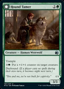 Hound Tamer / Untamed Pup - Near Mint MTG Innistrad: Midnight Hunt - Image 1