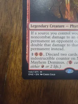 Solphim, Mayhem Dominus | NM | Phyrexia: All Will Be One ONE #151 | MTG - Image 2