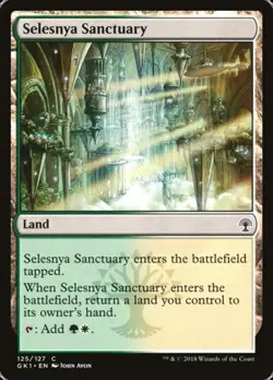 Selesnya Sanctuary - Light Play MTG Guilds of Ravnica: Guild Kits - Image 1