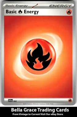 Basic Fire Energy #002 Prize Pack Series Cards Pokemon Common - Image 1