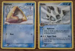 Pokemon Cards Snorunt Glalie Set Ex Emerald /106 Rare - Image 1