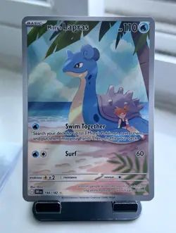 Pokemon TCG - Destined Rivals - Misty’s Lapras 194/182 - Illustration Rare Holo - Image 1