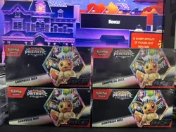 Pokemon Prismatic Evolutions Surprise Box Sealed - Lot Of 4 - Image 1