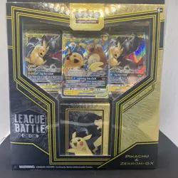 Pokemon Pikachu & Zekrom-GX and Reshiram & Charizard-GX League Battle Deck Sets - Image 2