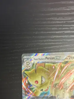 Pokemon TCG Team Rocket's Persian ex 218 Sv: Scarlet & Violet Promo Cards NM - Image 3