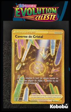 Carte Pokemon Caverne de Cristal 230/203 Gold EB7 Evolution Celeste - Image 1