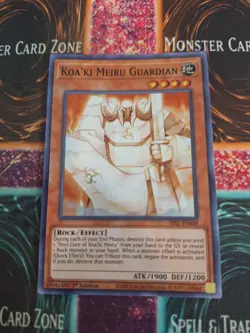 Yugioh Koa'ki Meiru Guardian SESL-EN048 Super Rare 1st Edition Near Mint - Image 1