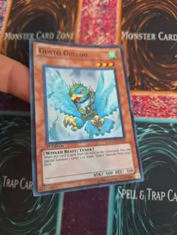 Yugioh Gusto Gulldo HA05-EN037 Super Rare 1st Edition Near Mint - Image 2