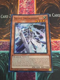 Yugioh Silent Swordsman RA02-EN011 Super Rare 1st Edition Near Mint - Image 1