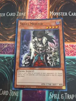 Yugioh Skull Meister RA02-EN005 Super Rare 1st Edition Near Mint - Image 1