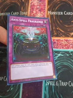 Yugioh Anti-Spell Fragrance RA02-EN076 Super Rare 1st Edition Near Mint - Image 2
