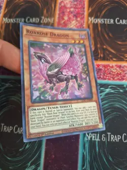 Yugioh Roxrose Dragon LIOV-EN009 Super Rare 1st Edition Near Mint - Image 2