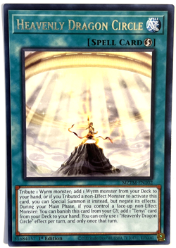 YuGiOh! - Heavenly Dragon Circle MZTM-EN102 1st Edition Rare - Image 1