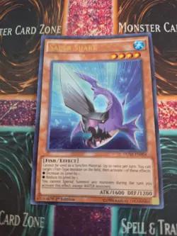 Yugioh Saber Shark DUSA-EN004 Ultra Rare 1st Edition Near Mint - Image 1