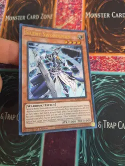 Yugioh Silent Swordsman RA02-EN011 Ultra Rare 1st Edition Near Mint - Image 2