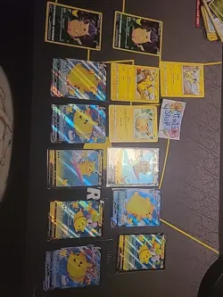 Pokemon TCG Pikachu Lot of 13 Non-Holo Cards & Holo - Near Mint/Mint Condition - Image 3