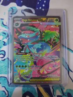 Mega Venusaur EX SIR 177/132 Mega Evolution English Pokemon TCG Near Mint Card - Image 1