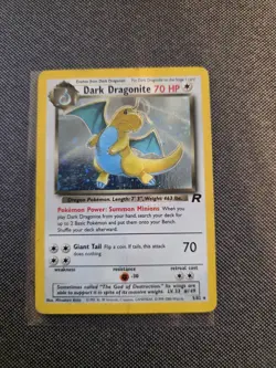 Pokemon Dark Dragonite Holo Rare TCG Card 5/82 HP - Image 2