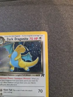 Pokemon Dark Dragonite Holo Rare TCG Card 5/82 HP - Image 3
