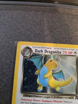 Pokemon Dark Dragonite Holo Rare TCG Card 5/82 HP - Image 4