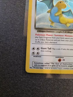 Pokemon Dark Dragonite Holo Rare TCG Card 5/82 HP - Image 5