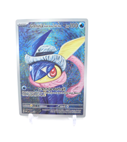 Custom Van Gogh Art HOLO Greninja Card READ DESCRIPTION BELOW - Image 1