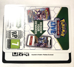 Pokemon TCG Online Code Card Paldea Evolved UNUSED EBAY MESSAGED - Image 1
