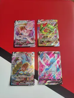 Evolving Skies, Fusion Strike 4 Card Lot VMAX, V. Pokemon Tcg - Image 2
