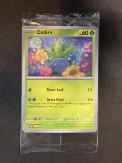 Oddish SVP EN 102 Path To The Peak Pokemon Master Set Card Promo Sealed - Image 1