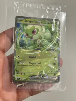 Sprigatito ex SVP087 SVP 087 Promo Pokemon Card NM Sealed - Image 1