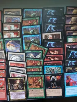 100 Tempest. MTG Card Only Lot. Vintage OctTEM2 Chill,Counterspell,Muscle Sliver - Image 5