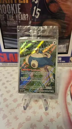 Sealed 2023 Snorlax 051 Scarlet And Violet 151 Black Star Promo Pokemon Card - Image 1