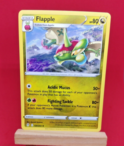 120/203 Flapple Rare Evolving Skies Pokemon TCG Card Sword & Shield Swsh - Image 1