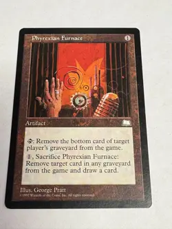 Phyrexian Furnace Weatherlight Mtg Magic the Gathering NM Free Shipping! - Image 1