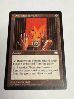 Phyrexian Furnace Weatherlight Mtg Magic the Gathering NM Free Shipping! - Image 2
