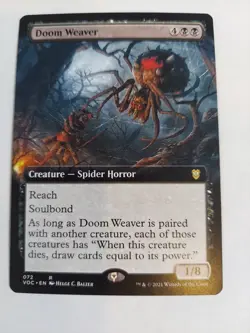 Doom Weaver (Extended Art) Commander: Innistrad: Crimson Vow Regular - Image 1