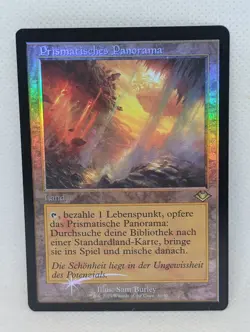Prismatic Vista Retro Frame Modern Horizons Foil MTG Magic: the Gathering GERMAN - Image 1