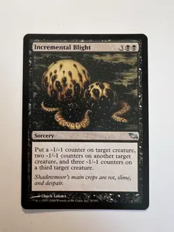 Incremental Blight - MTG Shadowmoor - NM - Image 1
